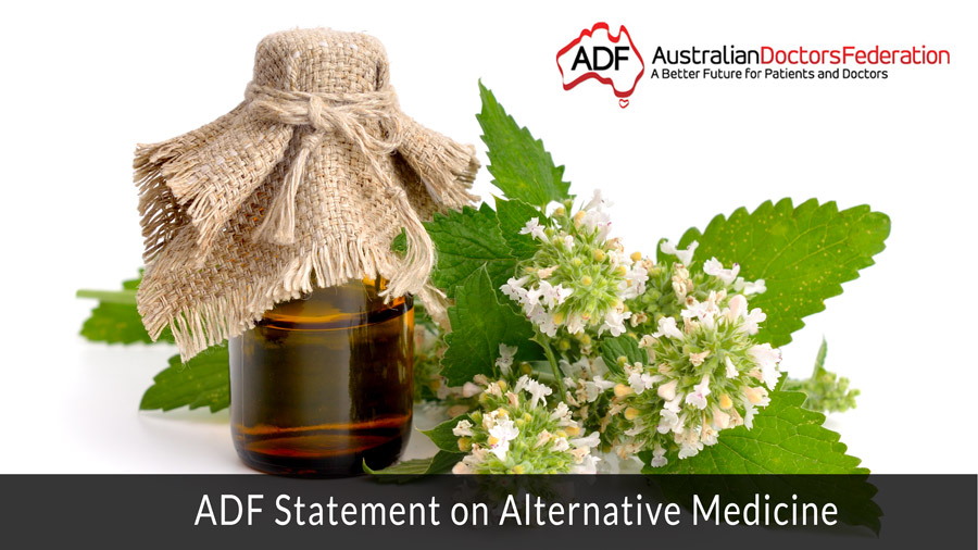 ADF Statement on Alternative Medicine