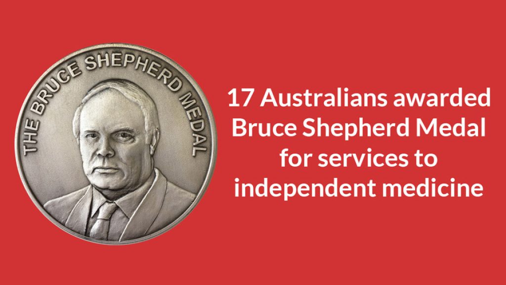 Bruce Shepherd Medal 2019 Awardees