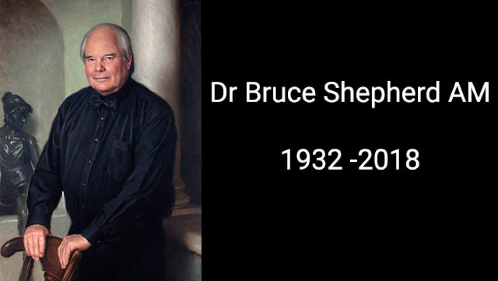 Dr Bruce Shepherd RIP